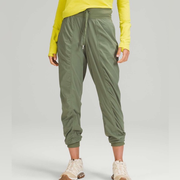 lululemon athletica Pants - Lululemon Dance Studio Jogger Pant in Green Twill